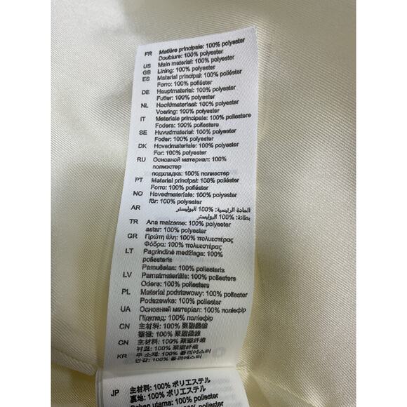 Sandro Mini Cream Polyester Lace Dress Size 34 - Picture 5 of 5